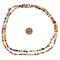 The Bead Chest Multicolor Ghana Christmas Beads (Long Strand)